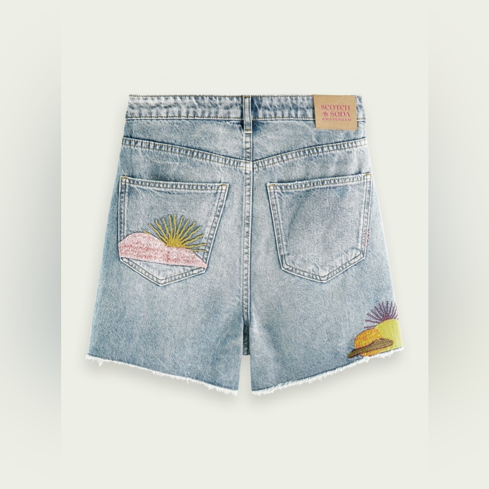 Scotch & Soda Abel Macias The Coast Denim Short | Women | Size 26